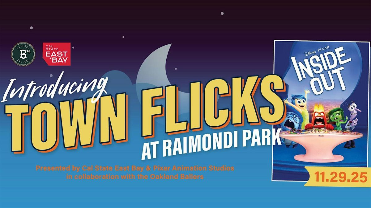 Town Flicks at Raimondi Park-- Inside Out