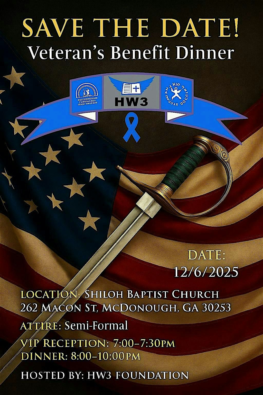 VETERAN'S BENEFIT DINNER