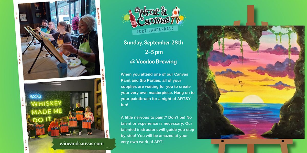Oakland Park Sip and Paint \u2013 Tropical Love