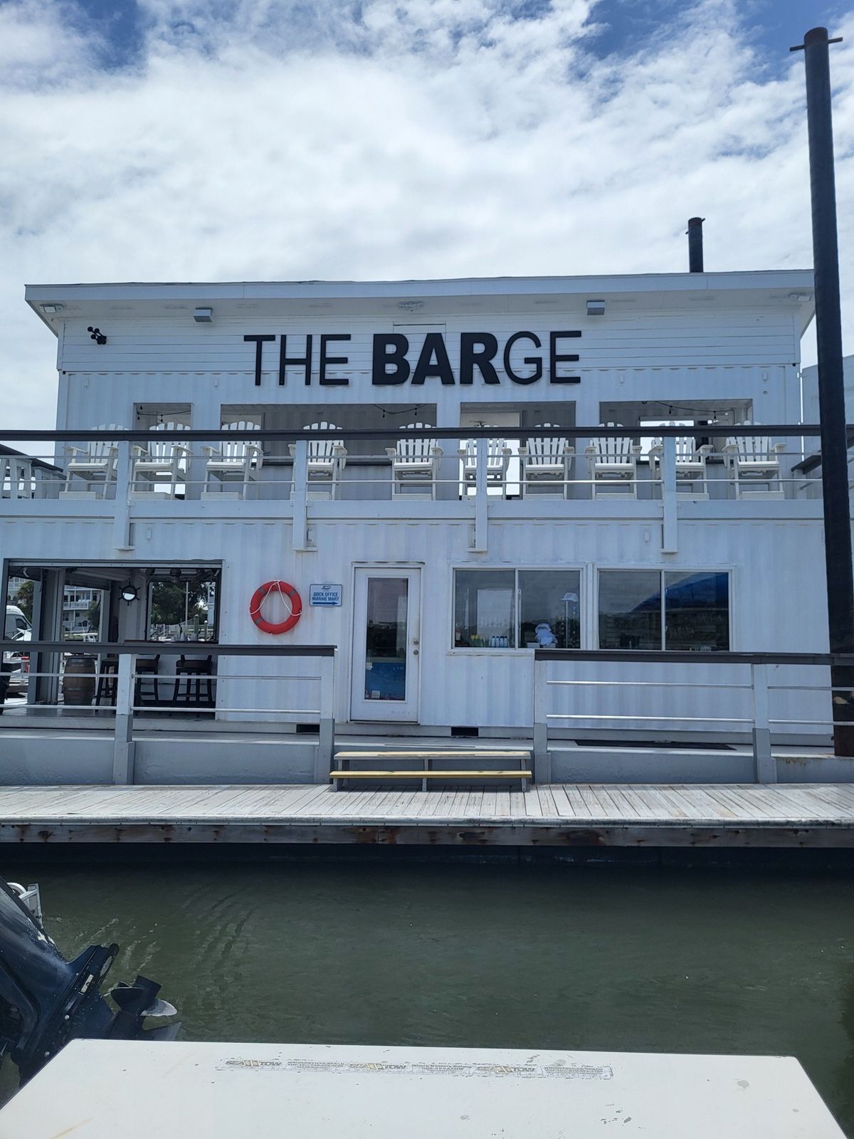 Pre-Flotilla Party and Bonfire at The BARge CB