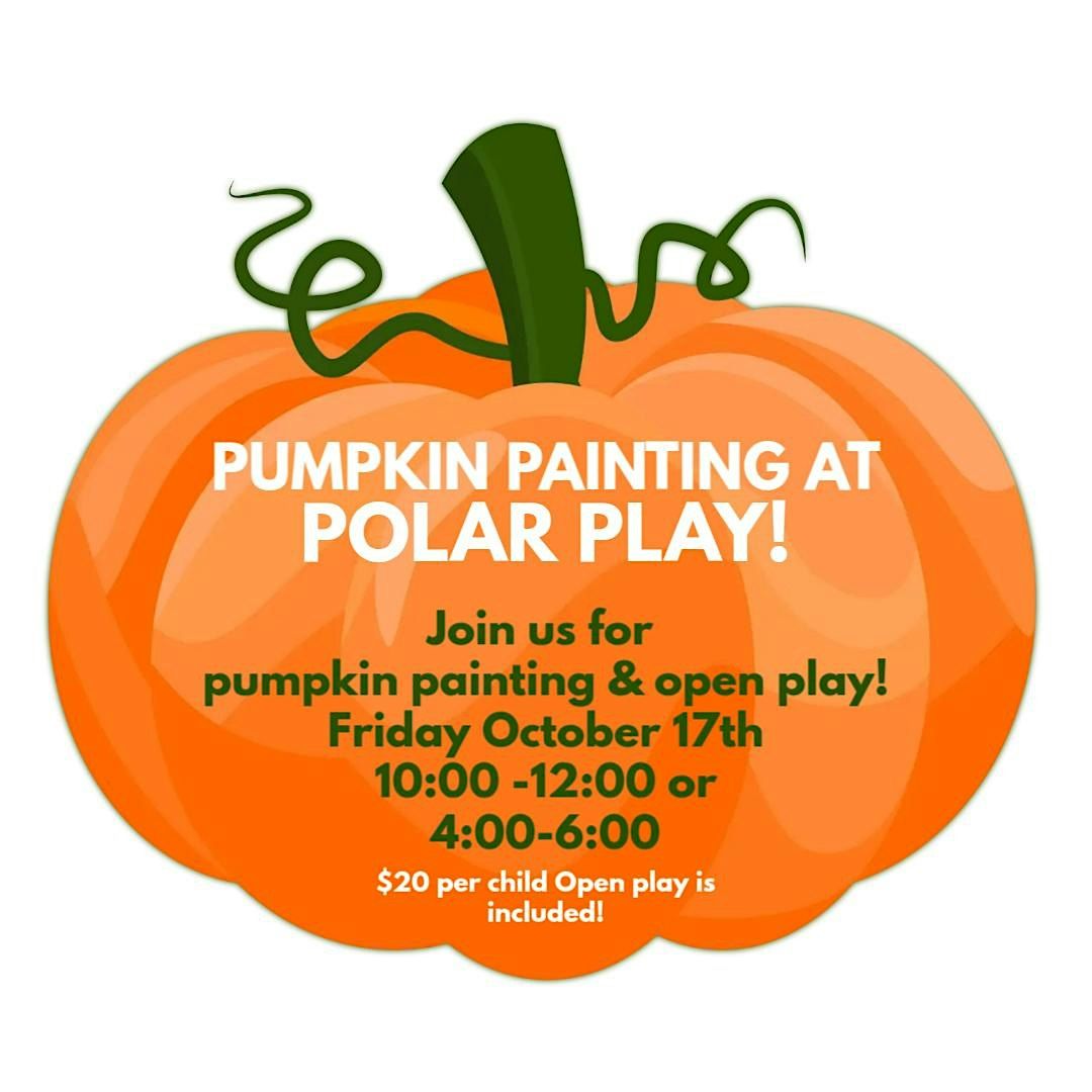 Pumpkin Painting from 4-6 pm