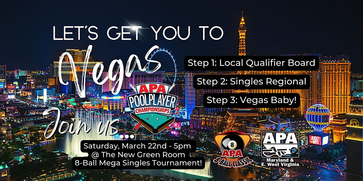 Spring 2025 APA 8-Ball Mega Singles Tournament