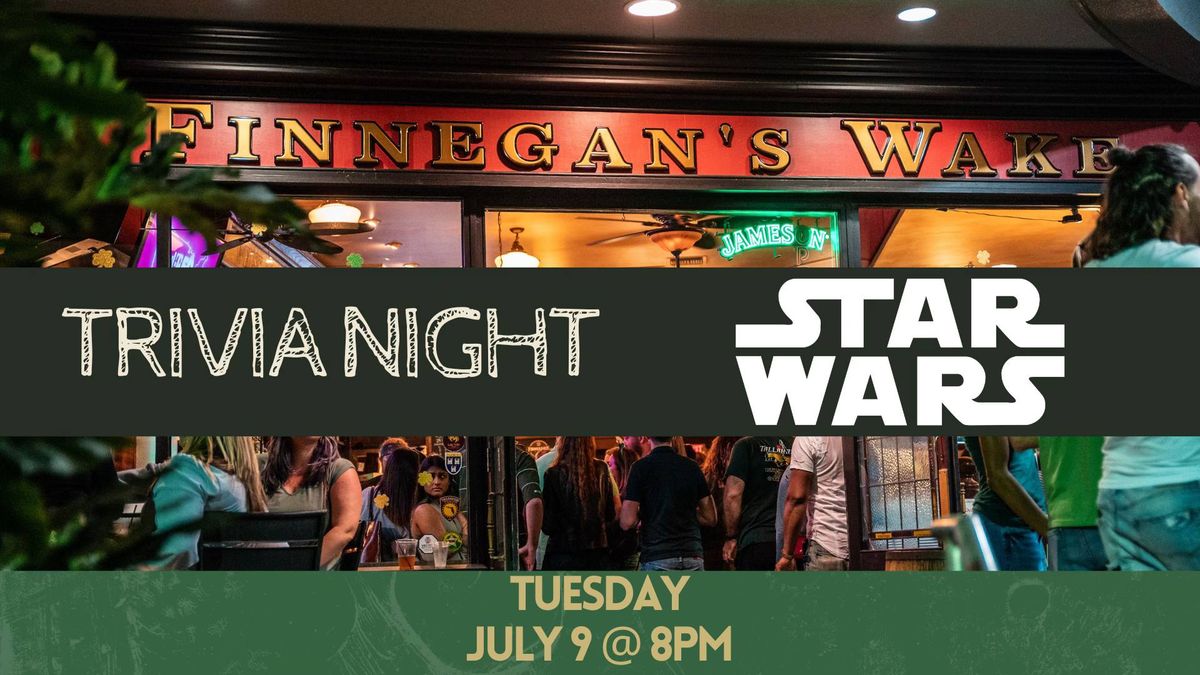 Star Wars Trivia at Finnegan's Wake