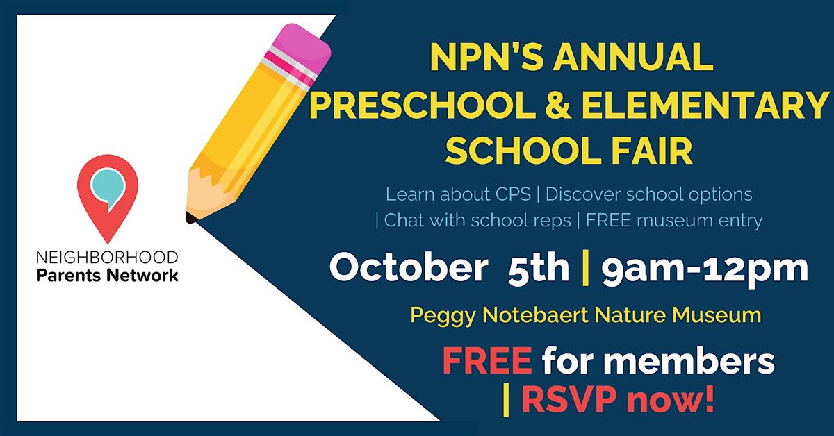 NPN Preschool & Elementary School Fair and Family Playdate