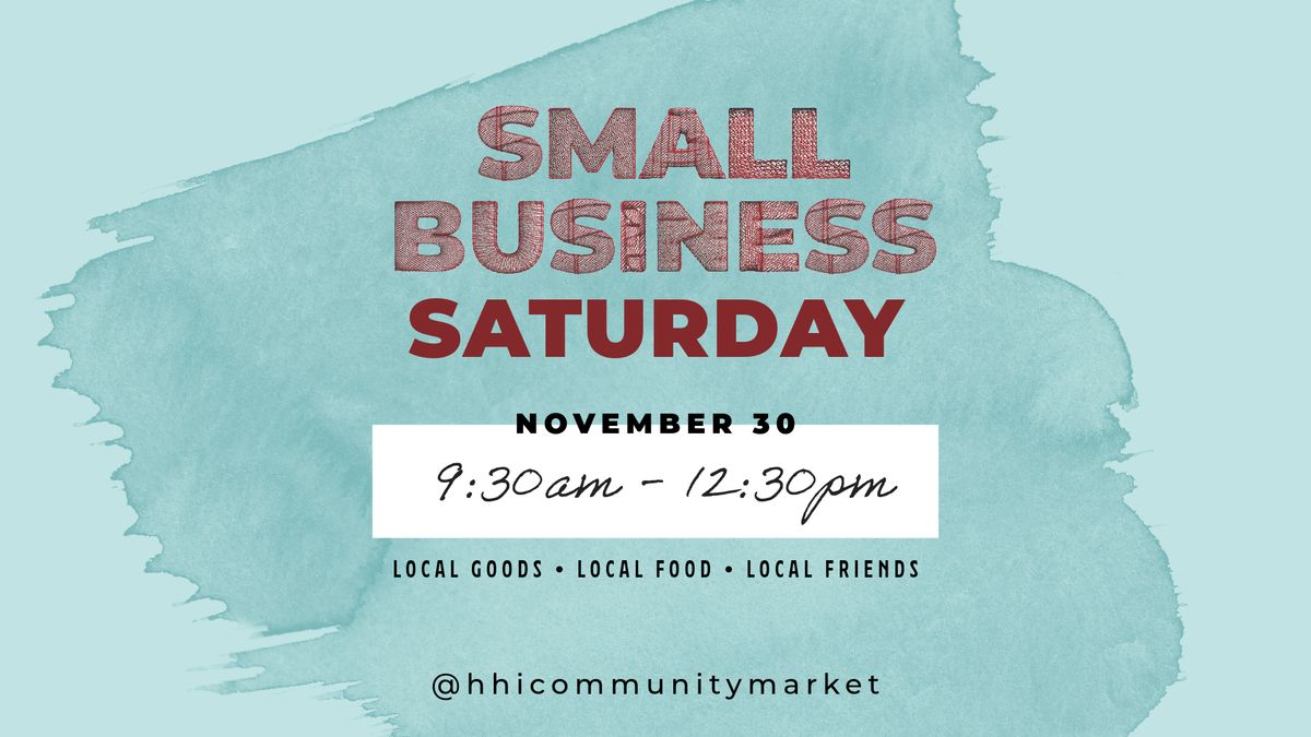 Small Business Saturday