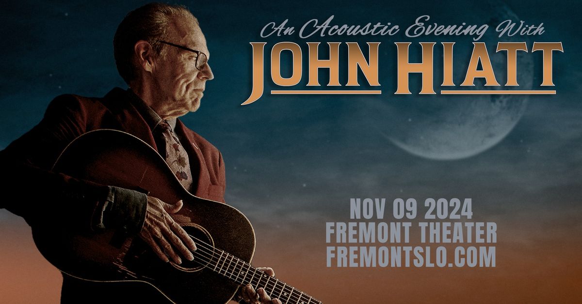 John Hiatt at the Fremont Theater 