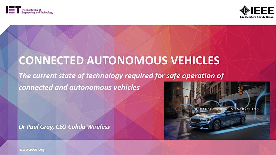 Connected Autonomous Vehicles