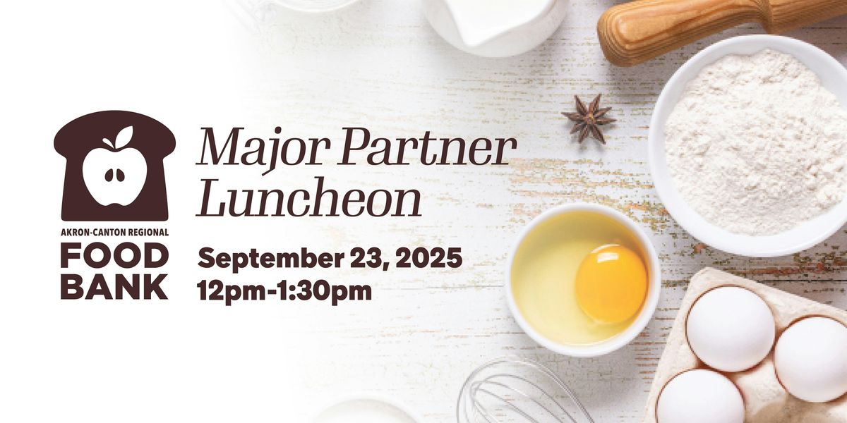 2025 Major Partner Luncheon