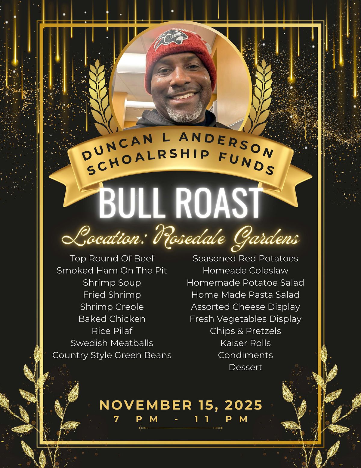 Duncan L. Anderson Jr. Scholarship Funds' Shrimp and Bull Roast