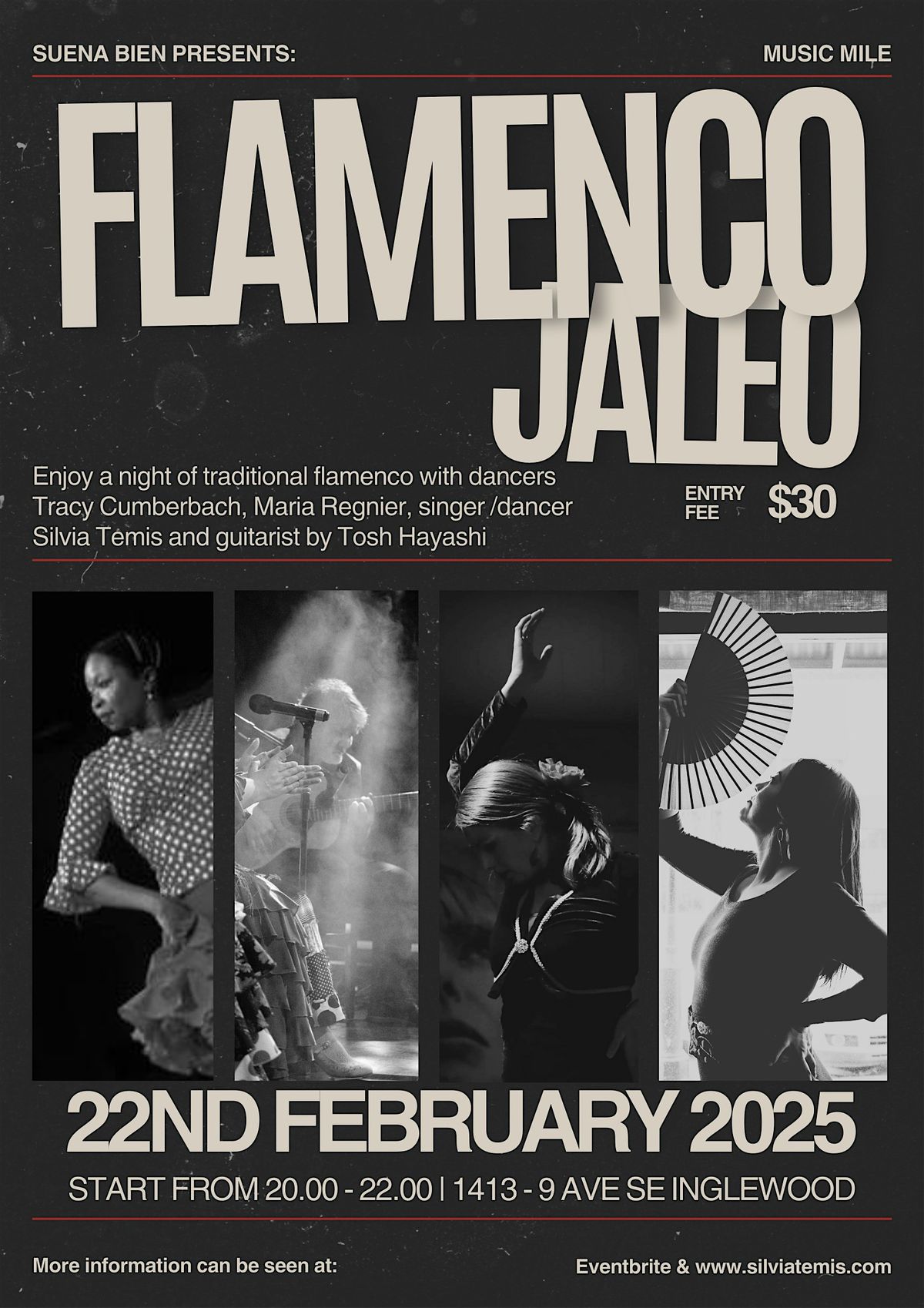 FLAMENCO JALEO  YYC Show coming up!