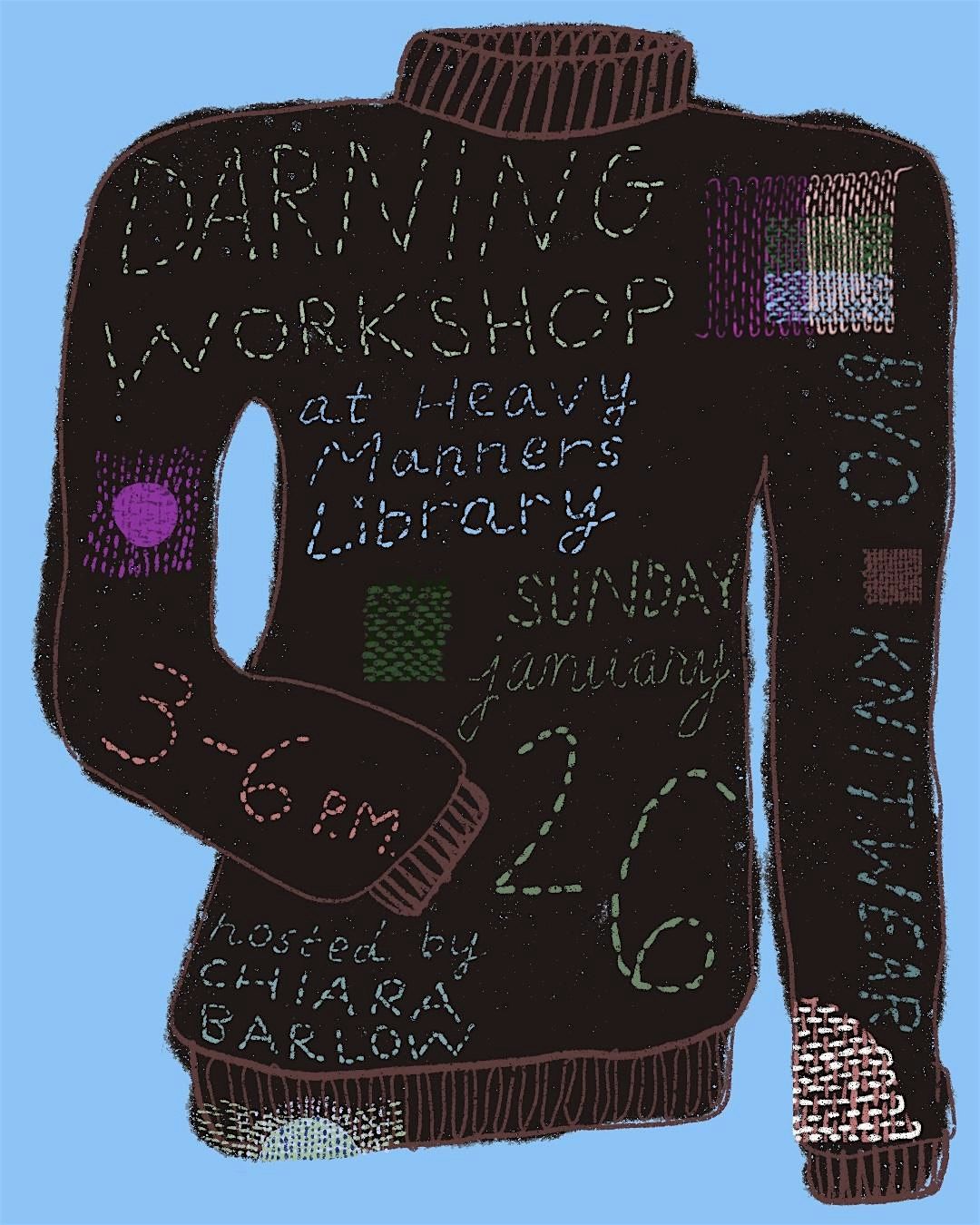 Darning Workshop Hosted by Chiara Barlow (1\/26)