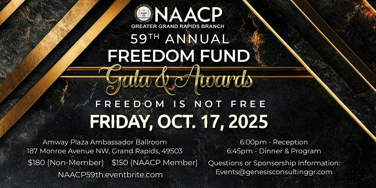 NAACP GR 59th Freedom Fund Gala & Awards