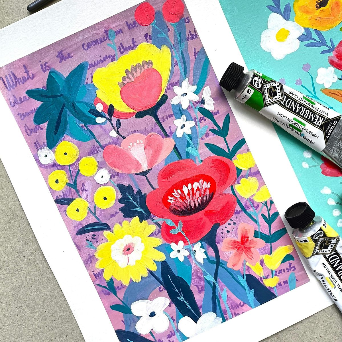 Flowers Painting Workshop