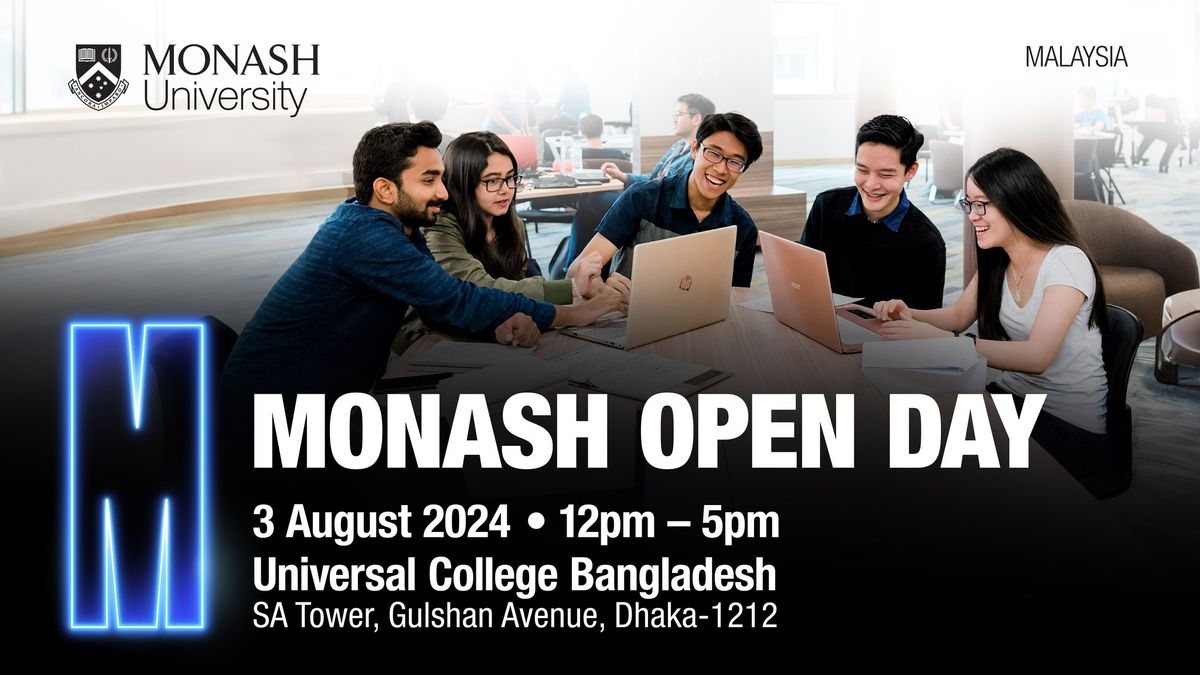 Monash Open Day in Dhaka, Bangladesh