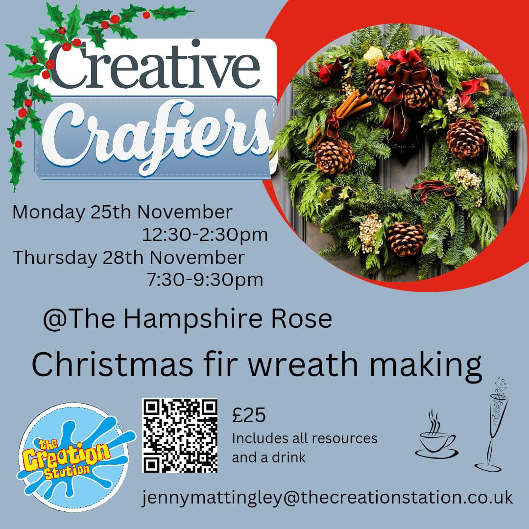 Creative Crafters - Christmas wreath making 