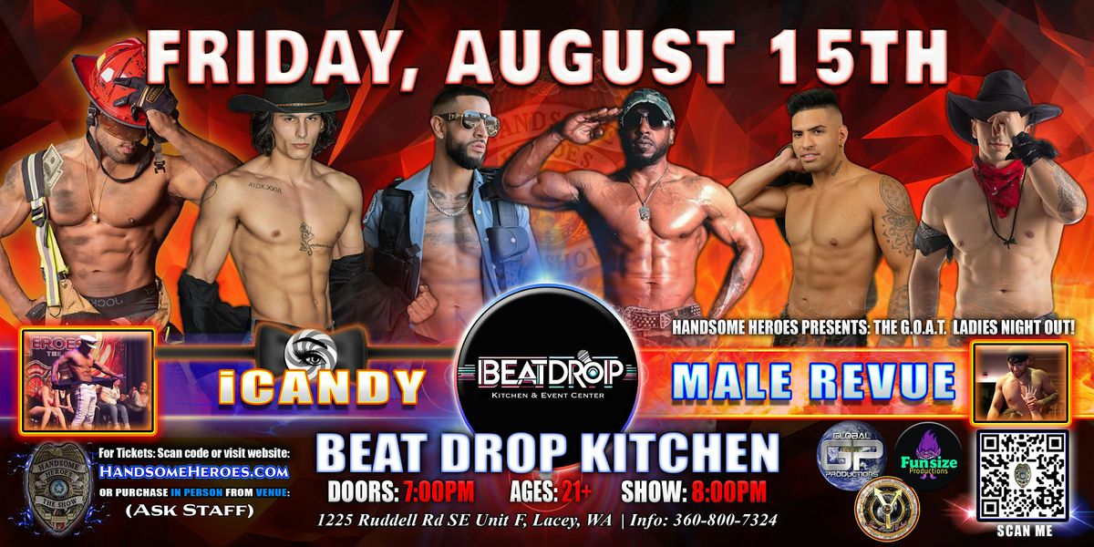 Bremerton, WA - iCandy Male Revue @ Eden Nightclub "The GOAT Ladies Night!"