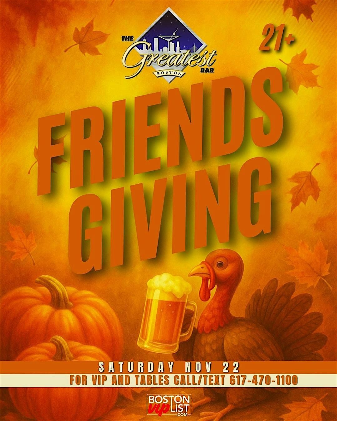 Friendsgiving @ The Greatest Bar