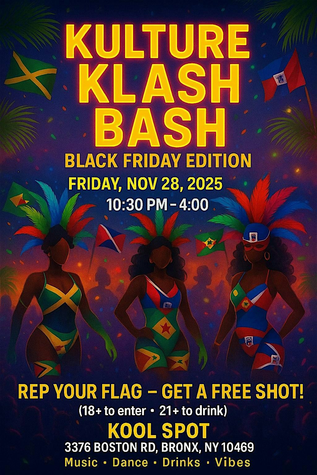 KULTURE KLASH BASH \u2013 Black Friday Edition