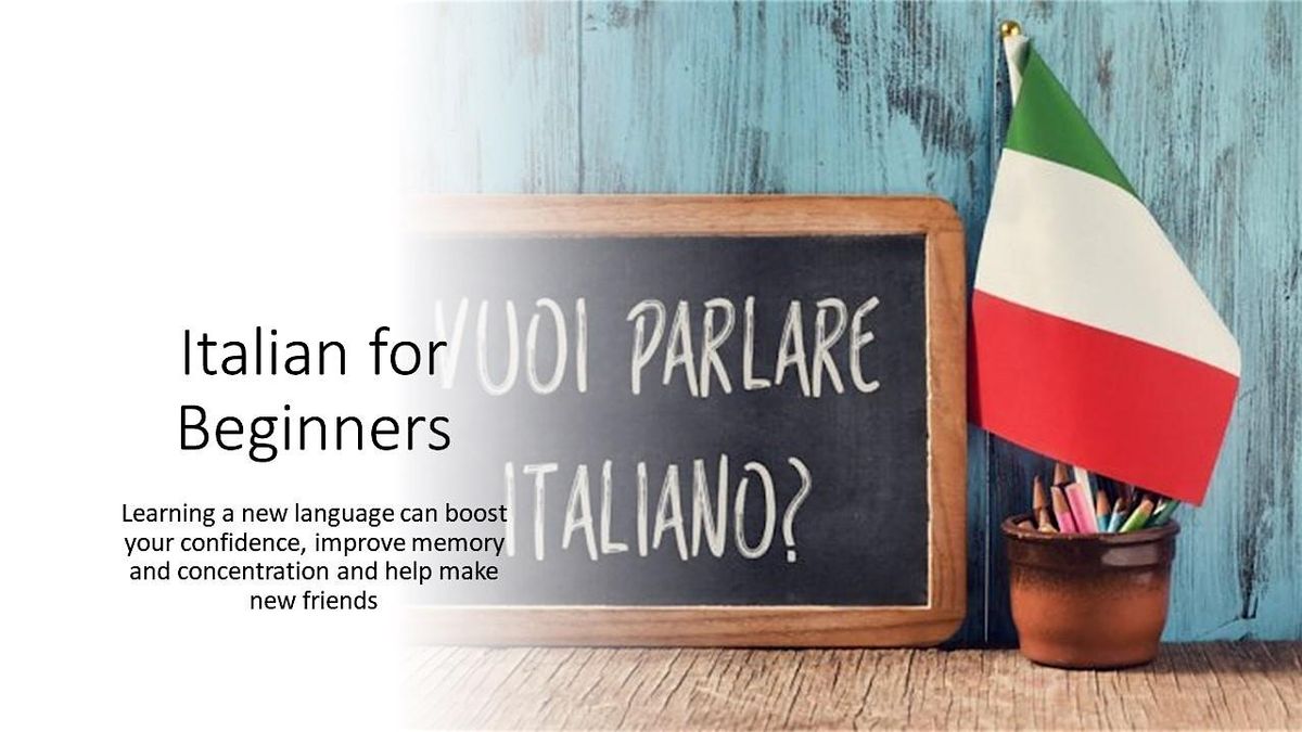 Italian for Beginners, West Suffolk College (Part2)