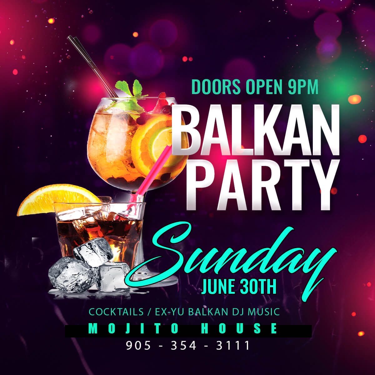 Balkan Dance Party, Mojito House, Niagara Falls