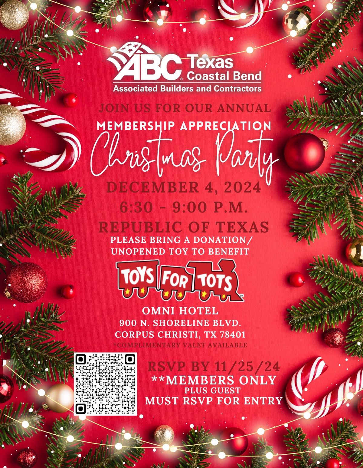 Annual Membership Appreciation Christmas Party