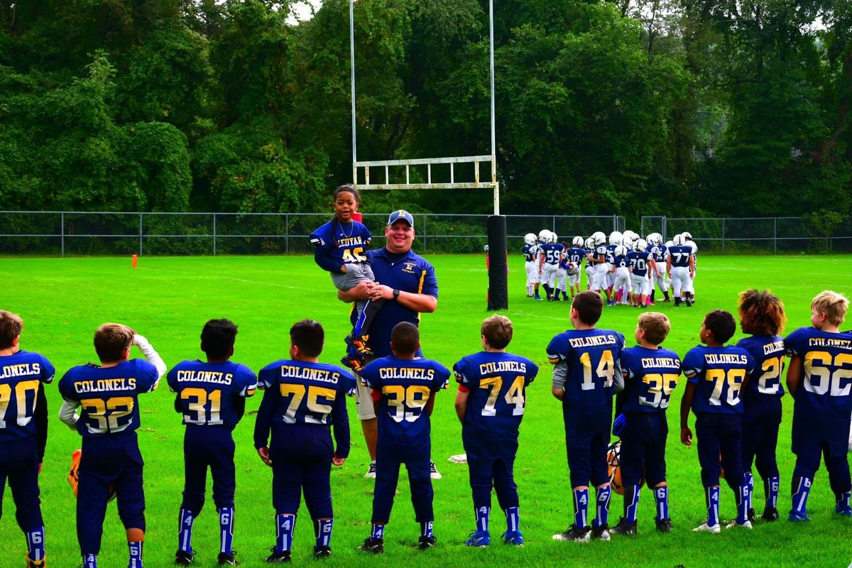 Annual Youth Football Clinic with LHS 