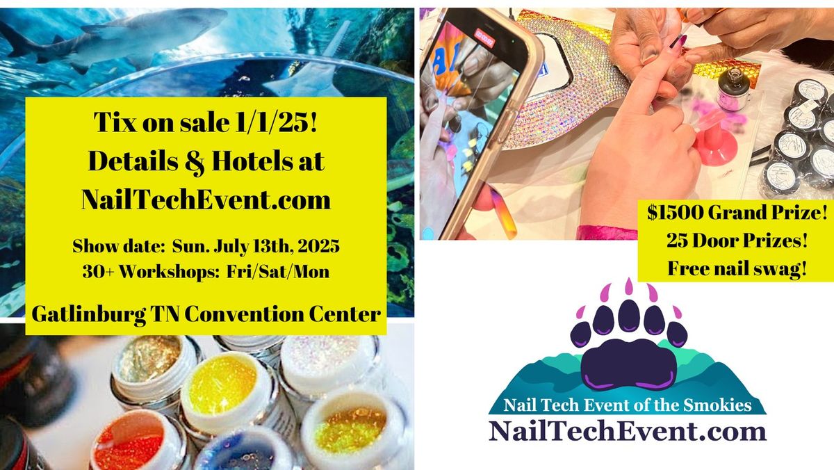 2025 Nail Tech Event of the Smokies