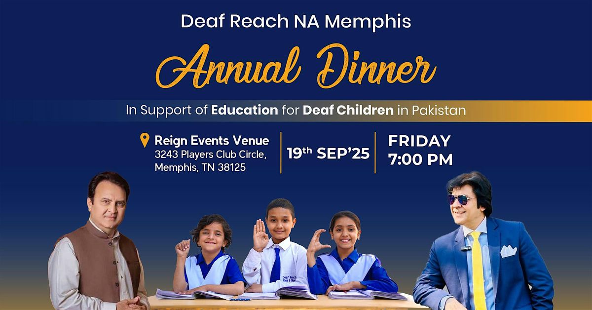 Deaf Reach NA Memphis Annual Dinner