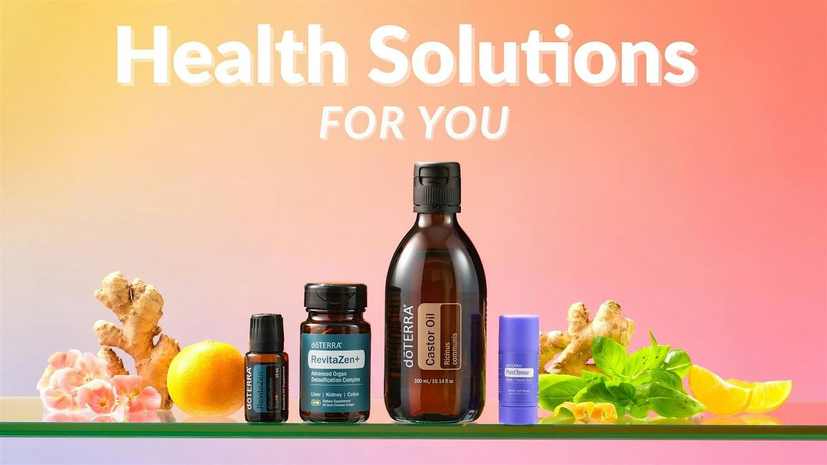 Health Solutions for You - Live Event