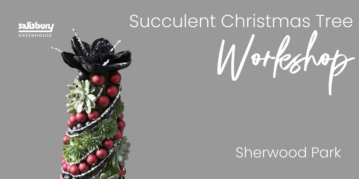 Succulent Christmas Tree | Salisbury Greenhouse Bay2| Sherwood Park