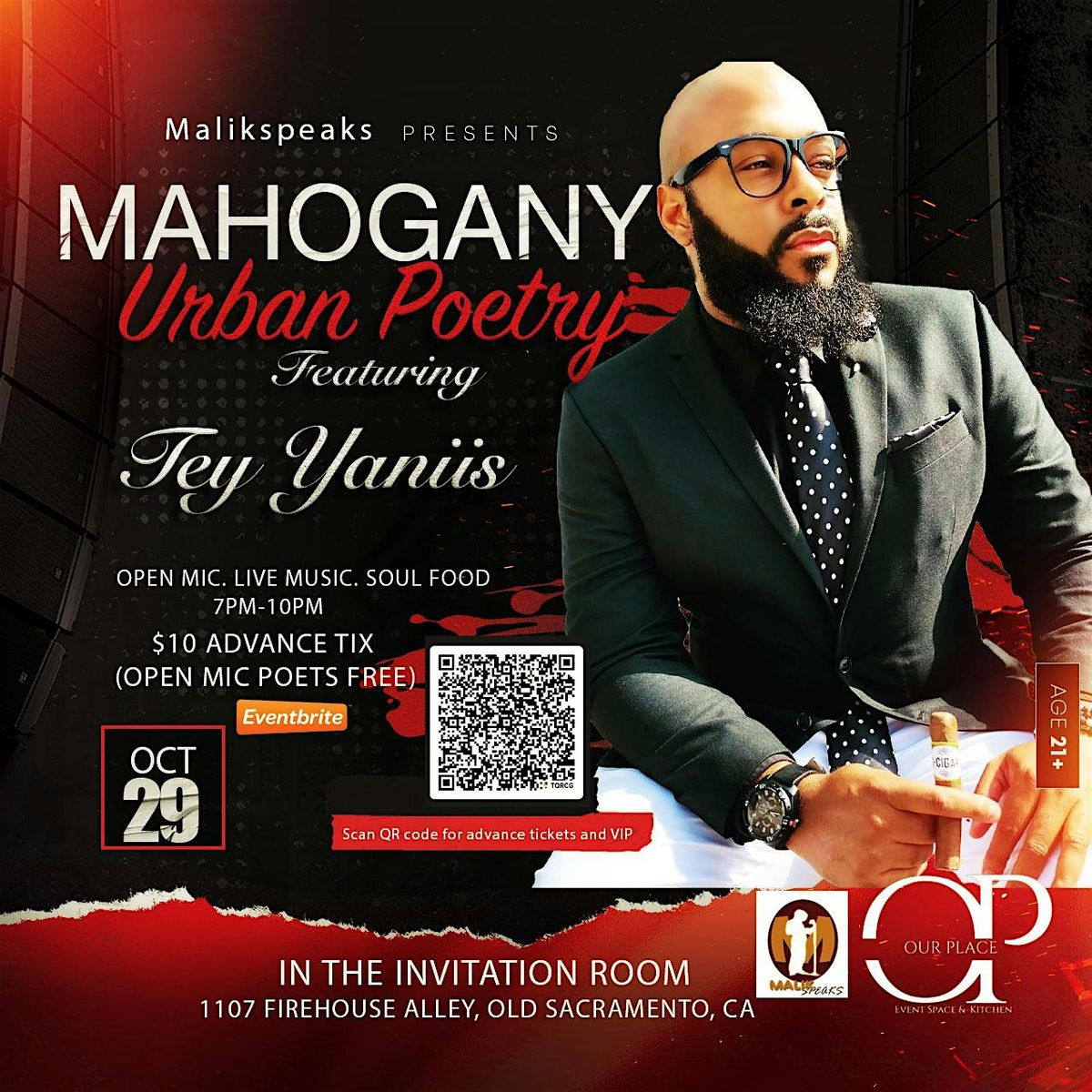 Mahogany Urban Poetry Series Old Sac feat. Tey Yaniis