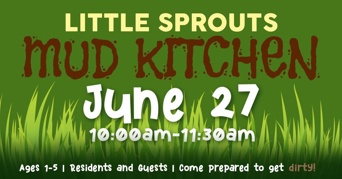 Little Sprouts Mud Kitchen