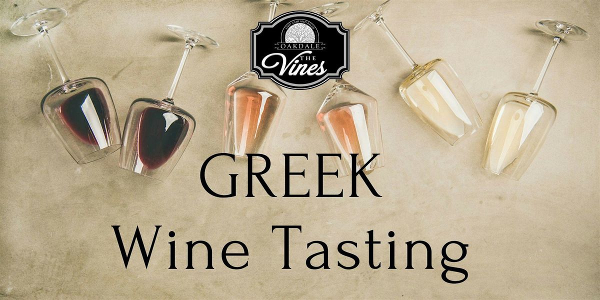 Greek Wine Class