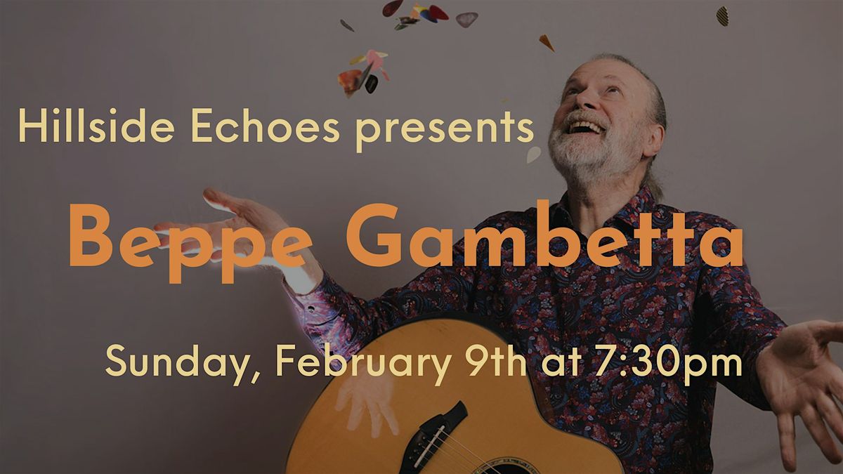 Hillside Echoes presents Beppe Gambetta