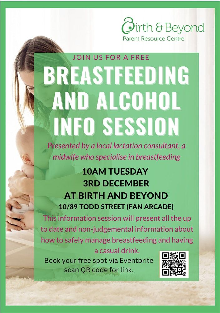 Breastfeeding and Alcohol Information Session