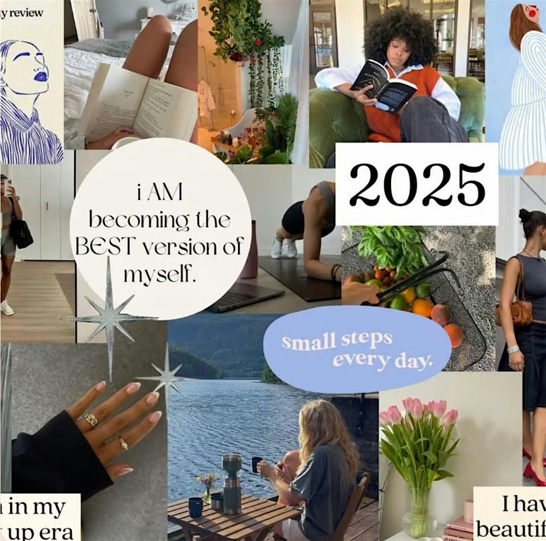 Manifest and Breathe: Vision Board Workshop for 2025