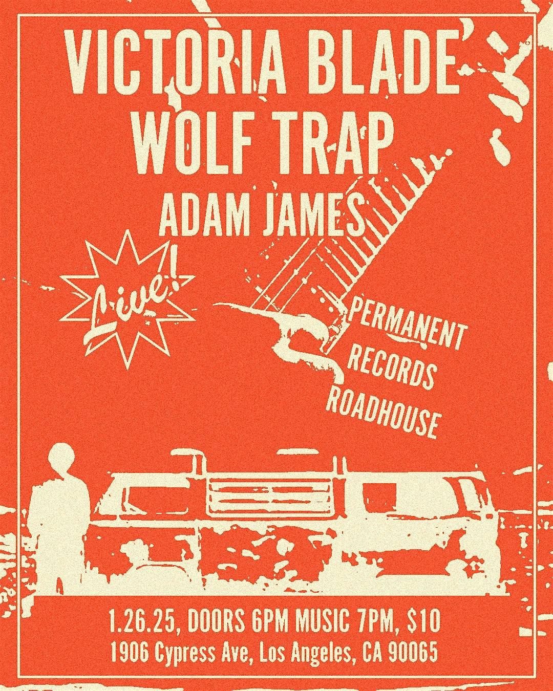 Victoria Blade, Wolf Trap, Adam James