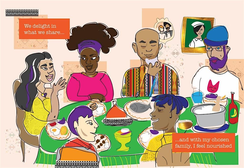 "Dine & Donate" Taste The World on Washtenaw Ave.  Cuppy's Best Soul Food