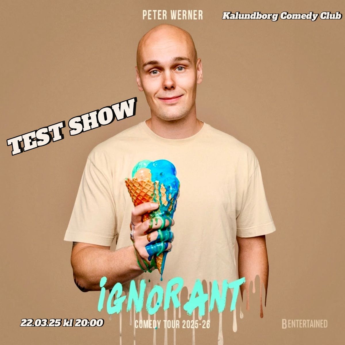 Kalundborg Comedy Club p\u00e5 SK\u00d8L - Peter Werner testshow