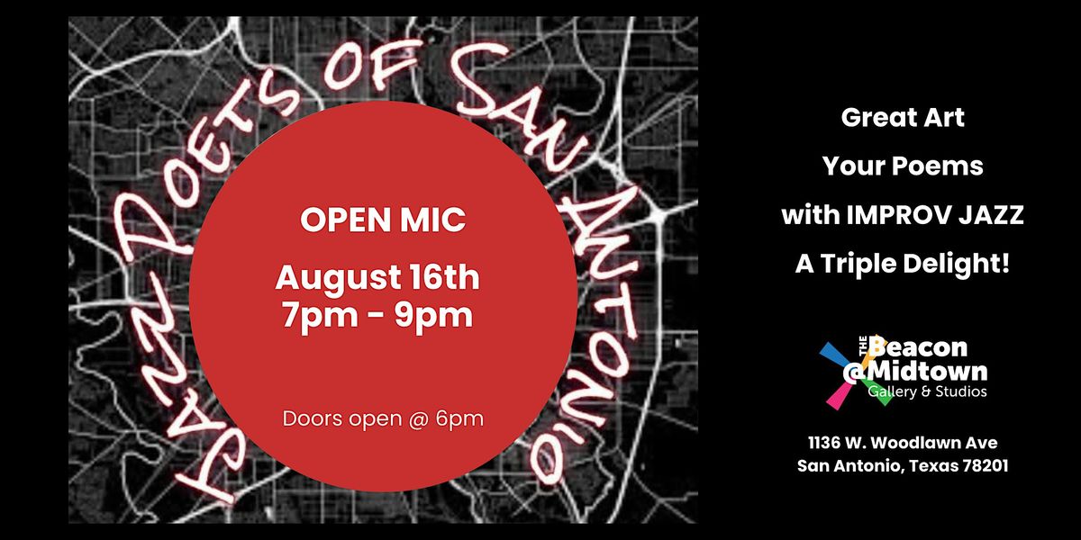 The Jazz Poets of San Antonio - ART, POETRY and MUSIC