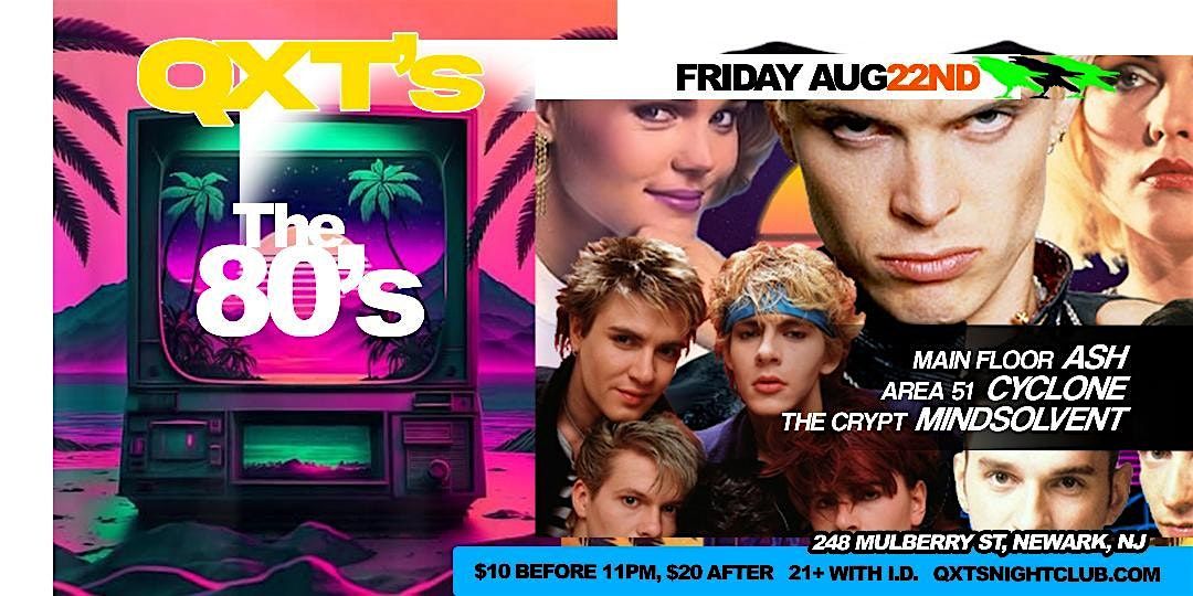FLASHBACK FRIDAYS - THE 80's!