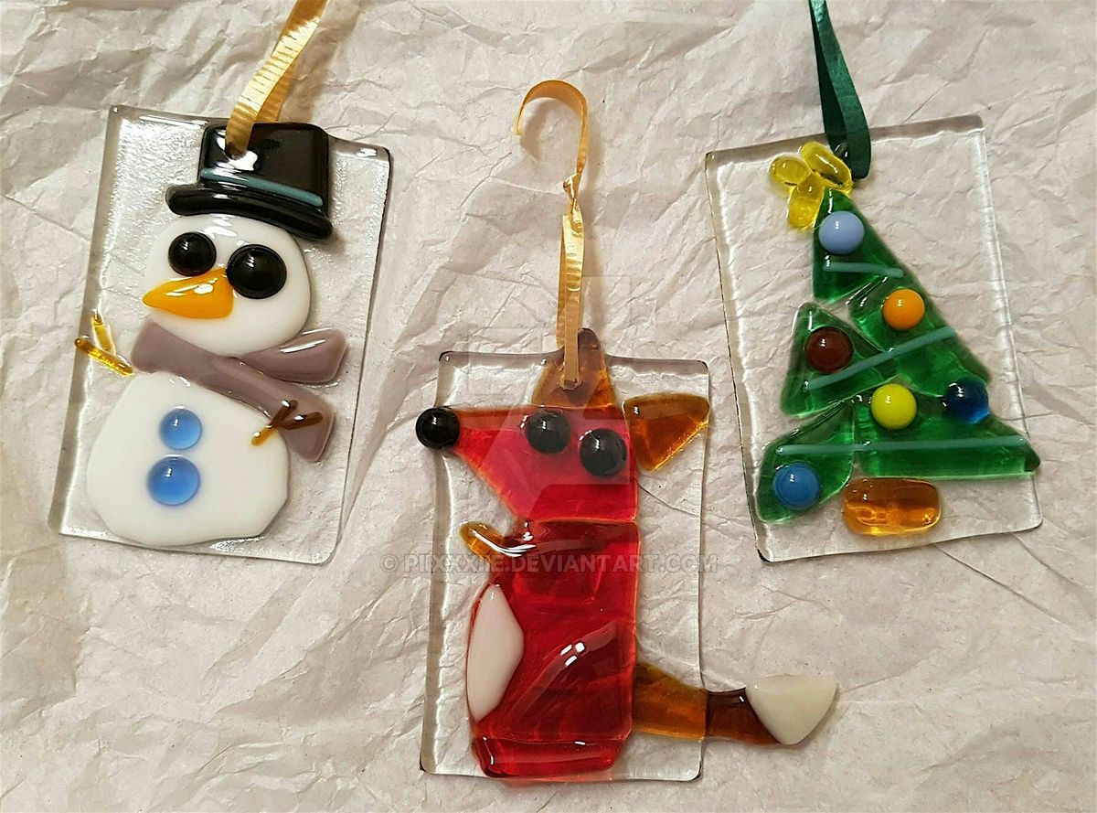 Fused Glass Ornament Workshop with Cassie Sedlack