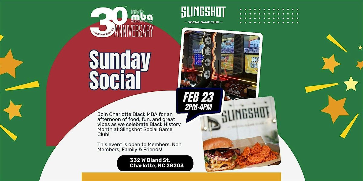 Charlotte Black MBA Presents: Sunday Social