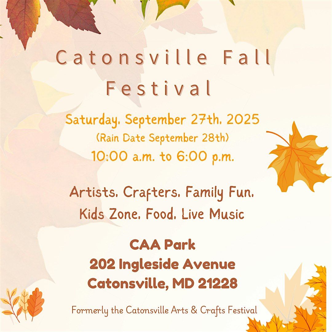 Catonsville Fall Festival