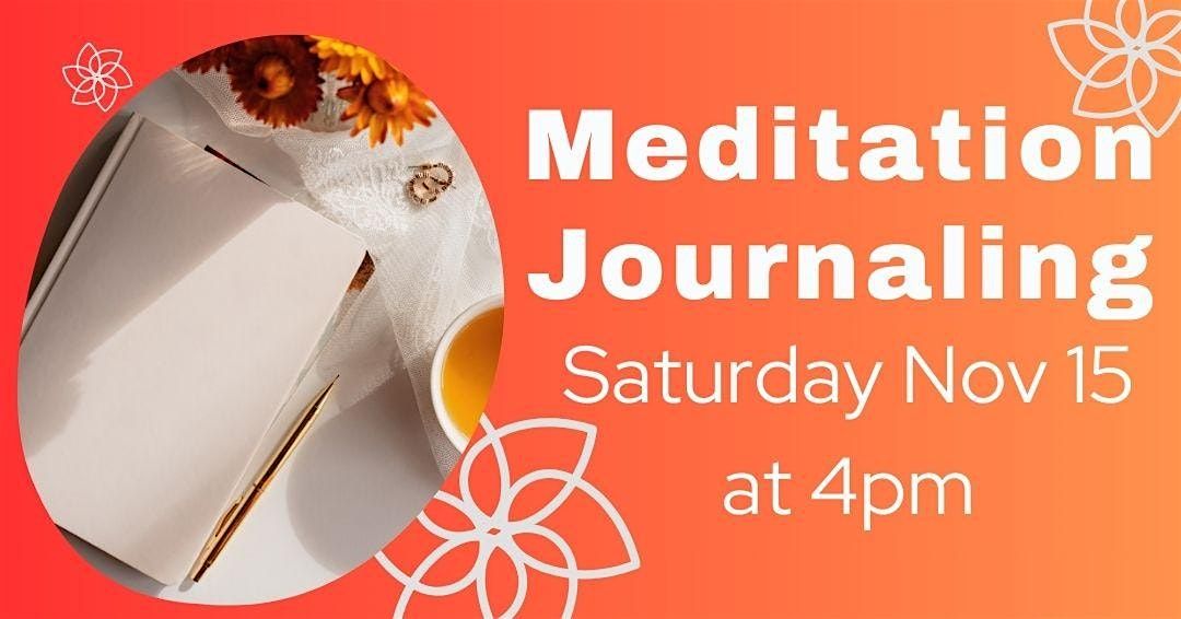 Meditation Journalling (Adult Program)
