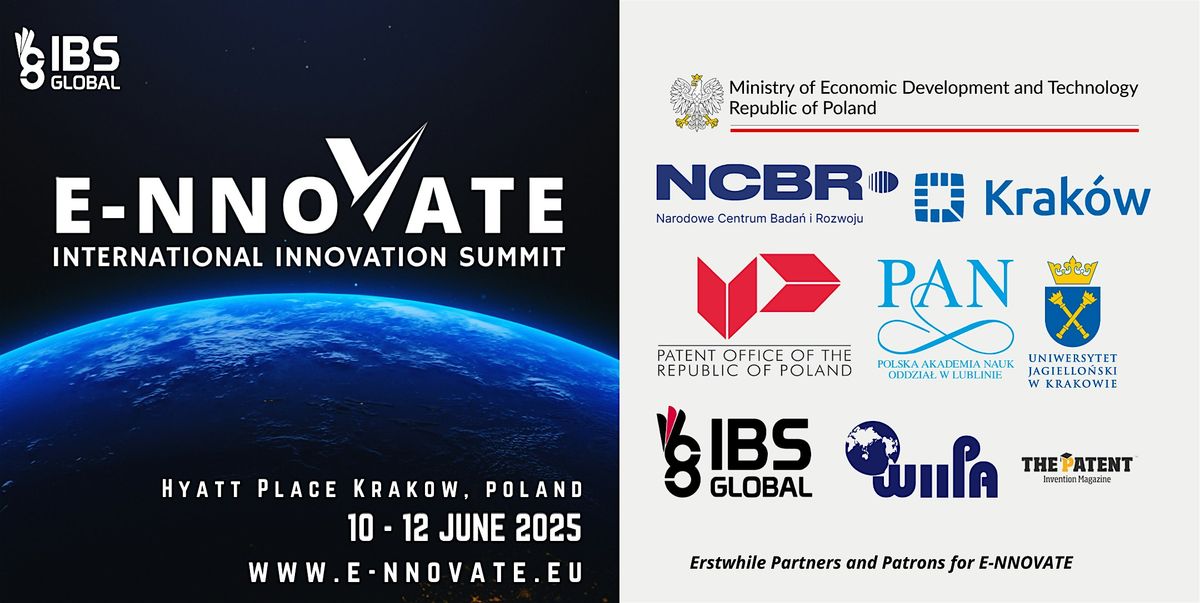 E-NNOVATE International Innovation and Invention Summit 2025