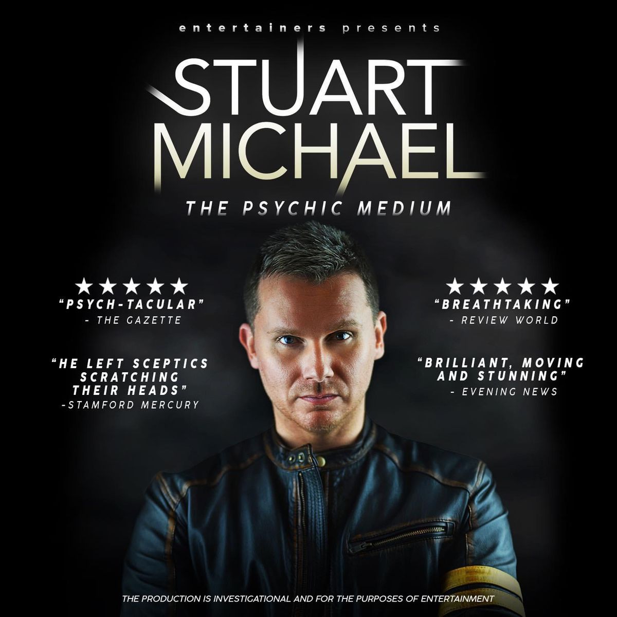 Stuart Michael, renowned psychic medium to the stars.