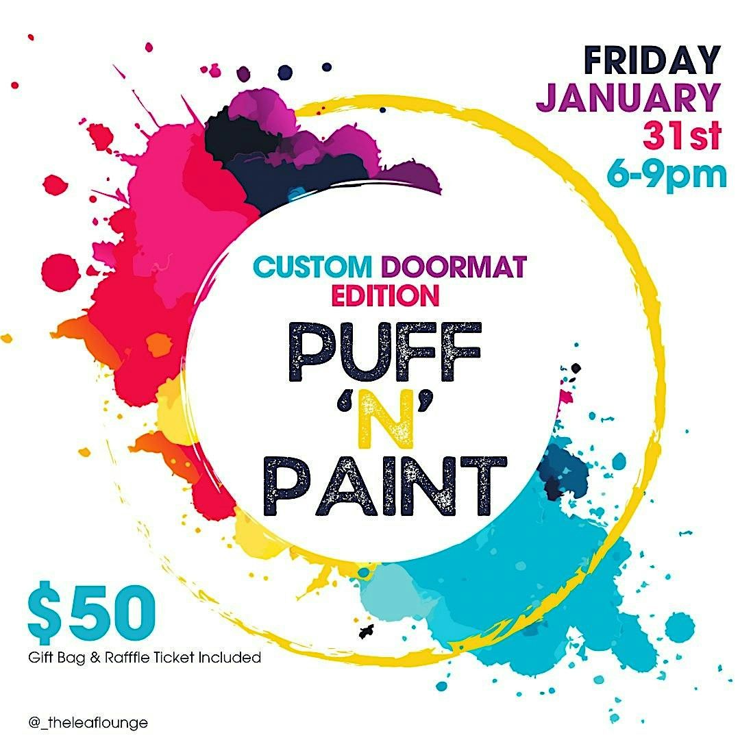 Puff N Paint CUSTOM DOOR MAT EDITION