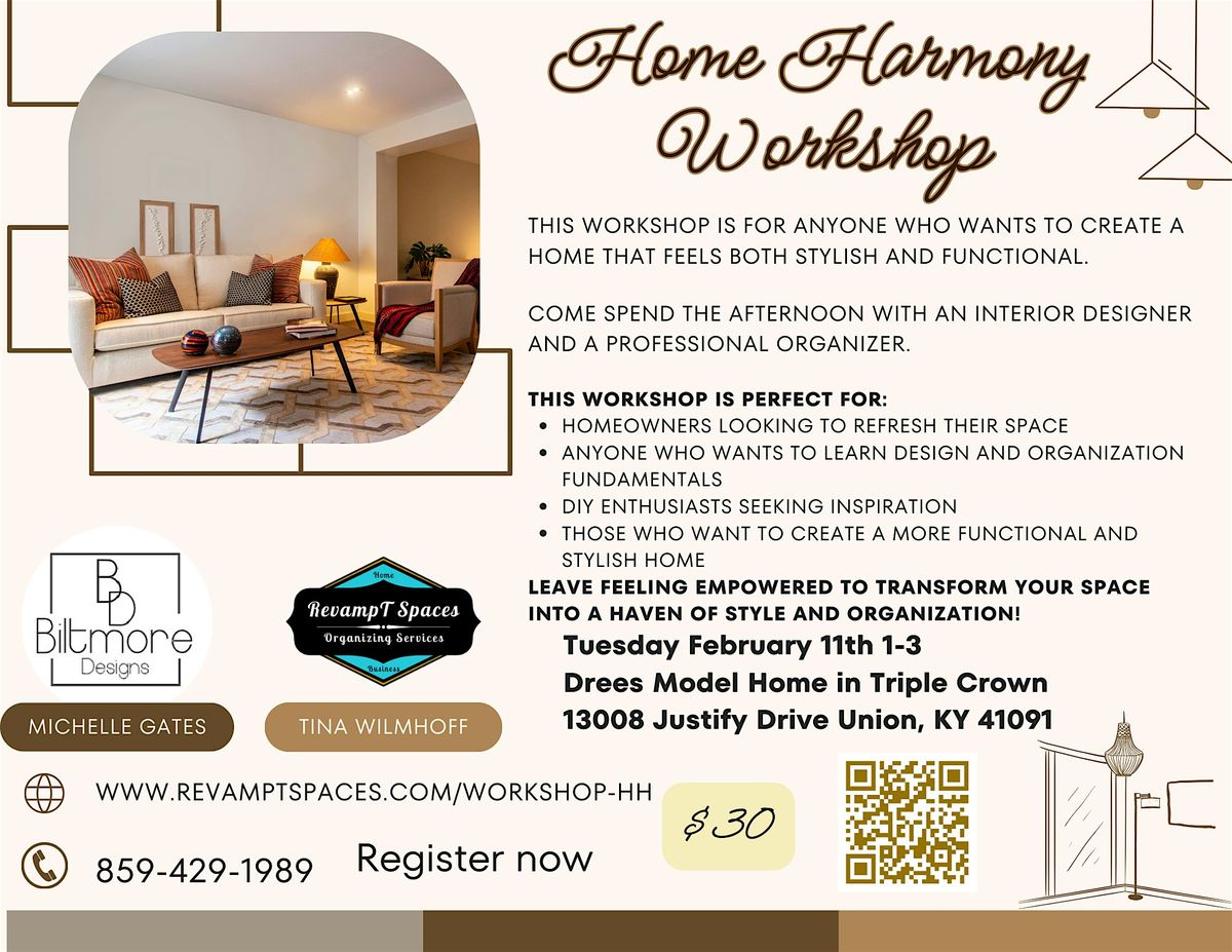 Home Harmony Workshop