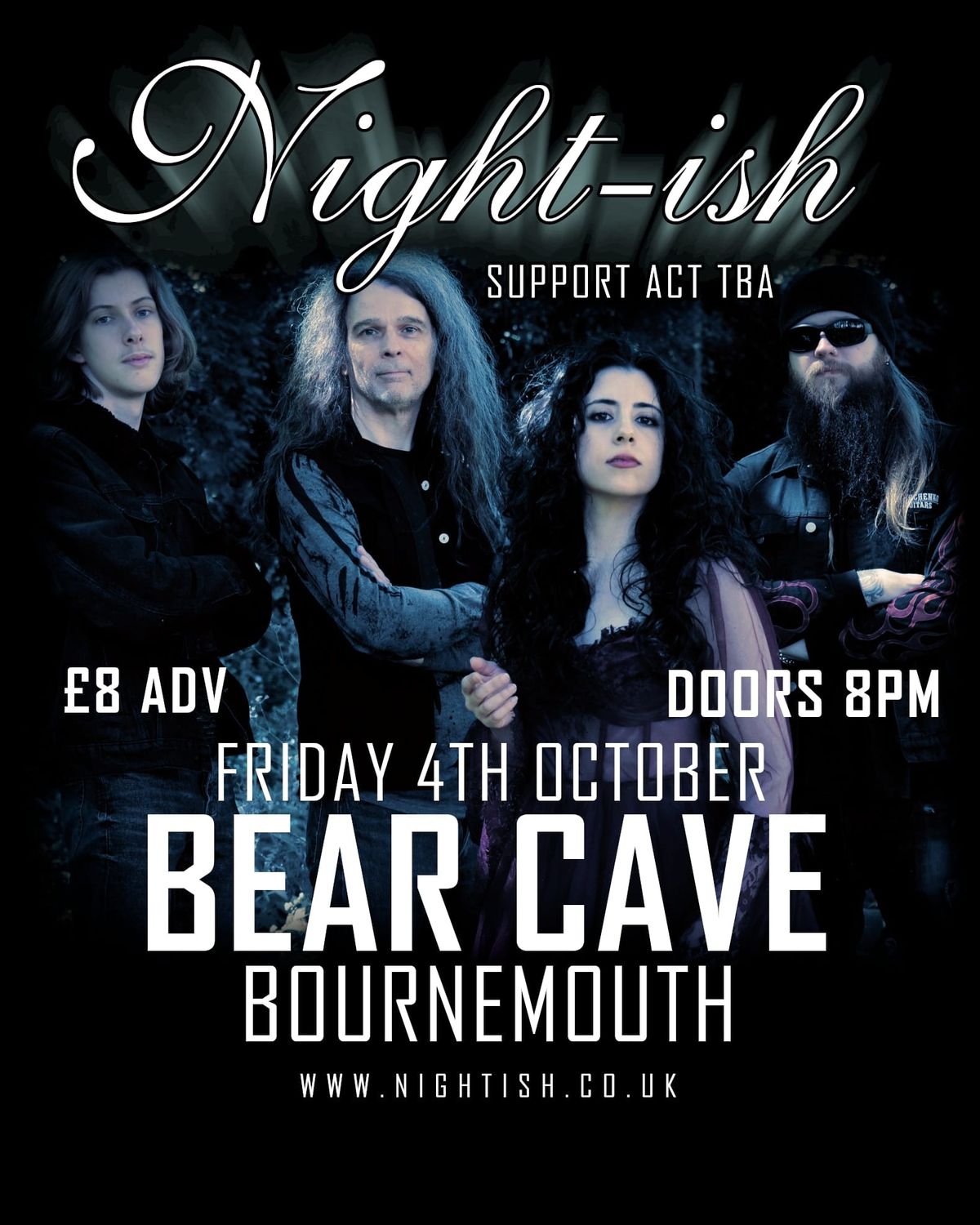 Night-ish LIVE @ BEAR CAVE BOURNEMOUTH